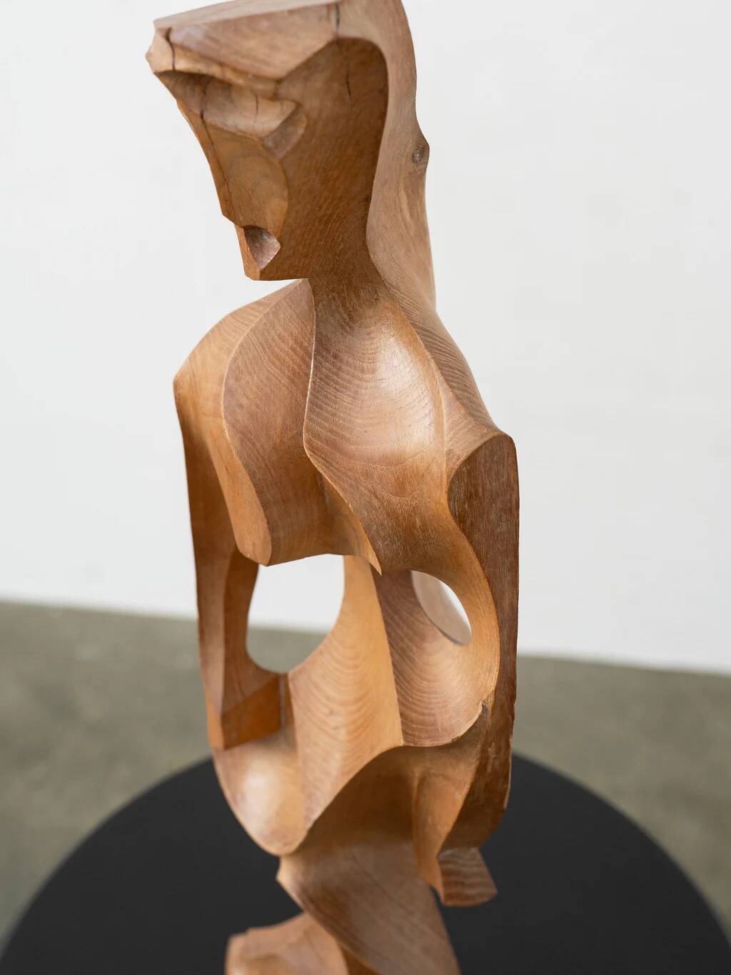 Cubist figurative sculpture by Michel Pedron