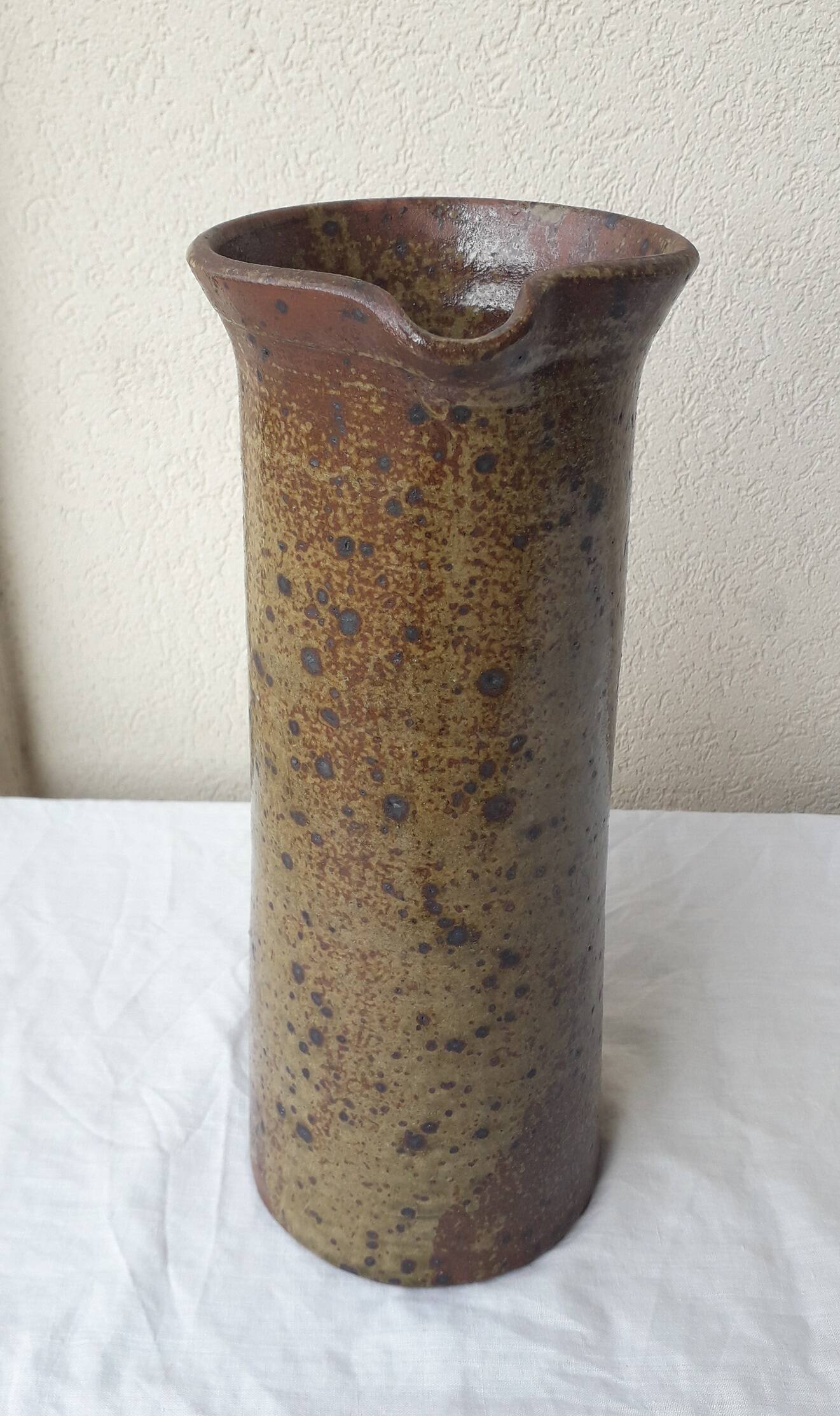 Pyrite stone jug