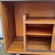 Vintage teak hifi cabinet by Berlioz 1970