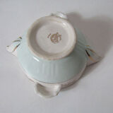 Saucière mint and gold model seville Moulin des Loups