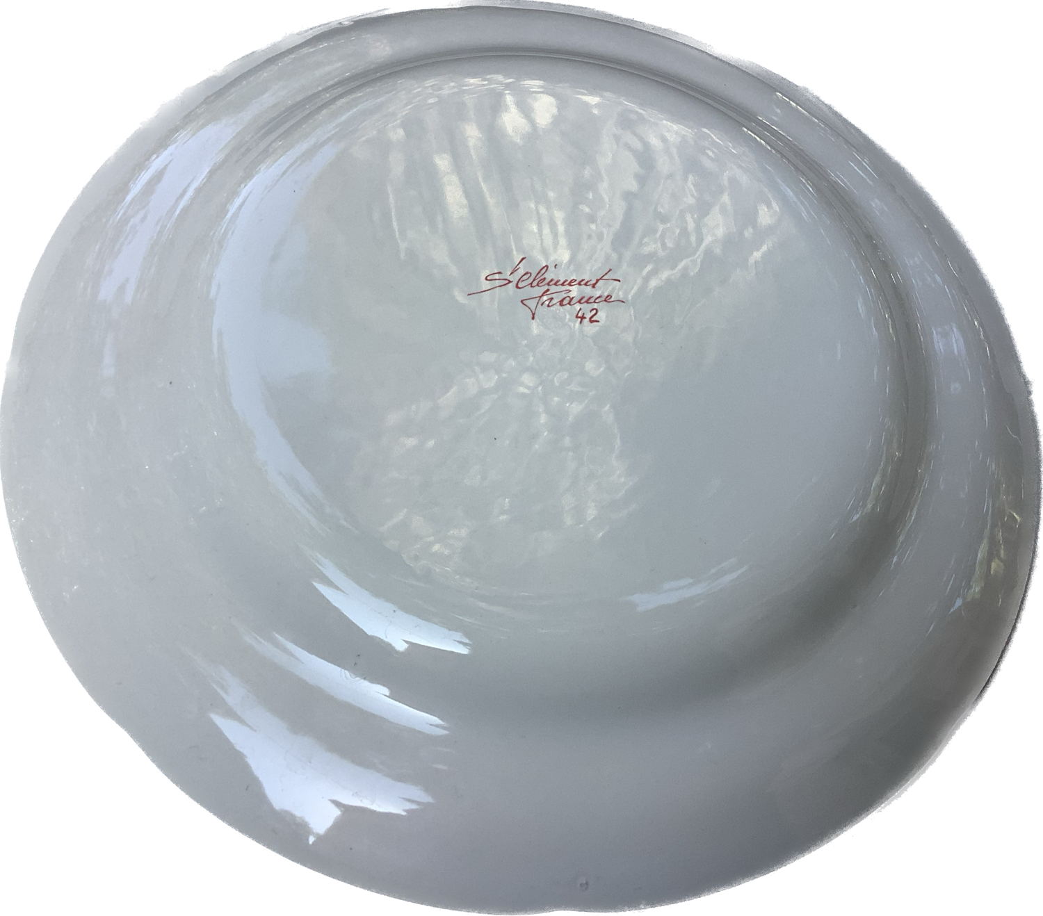 Saint-Clement France 42 plate