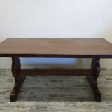 Solid oak farmhouse table