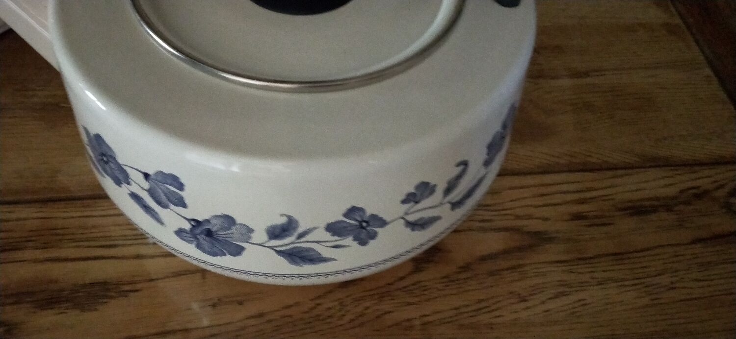 Enameled kettle