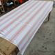 Nappe ancienne rose et blanche