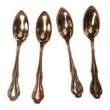 Set of 4 dessert spoons marked Mappin & Webb