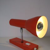 70s metal wall lamp, adjustable