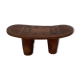 Vintage African hand-carved wooden Senufo stool bench design