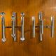 Pair of wall lamps 6 fires from Sciolari 1970