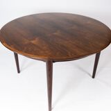 Dining table in rosewood of designed by Arne Vodder from the 1960s.