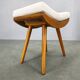 Pair of Mid-Century Maple Wood Stools, 1960, Czechoslovakia