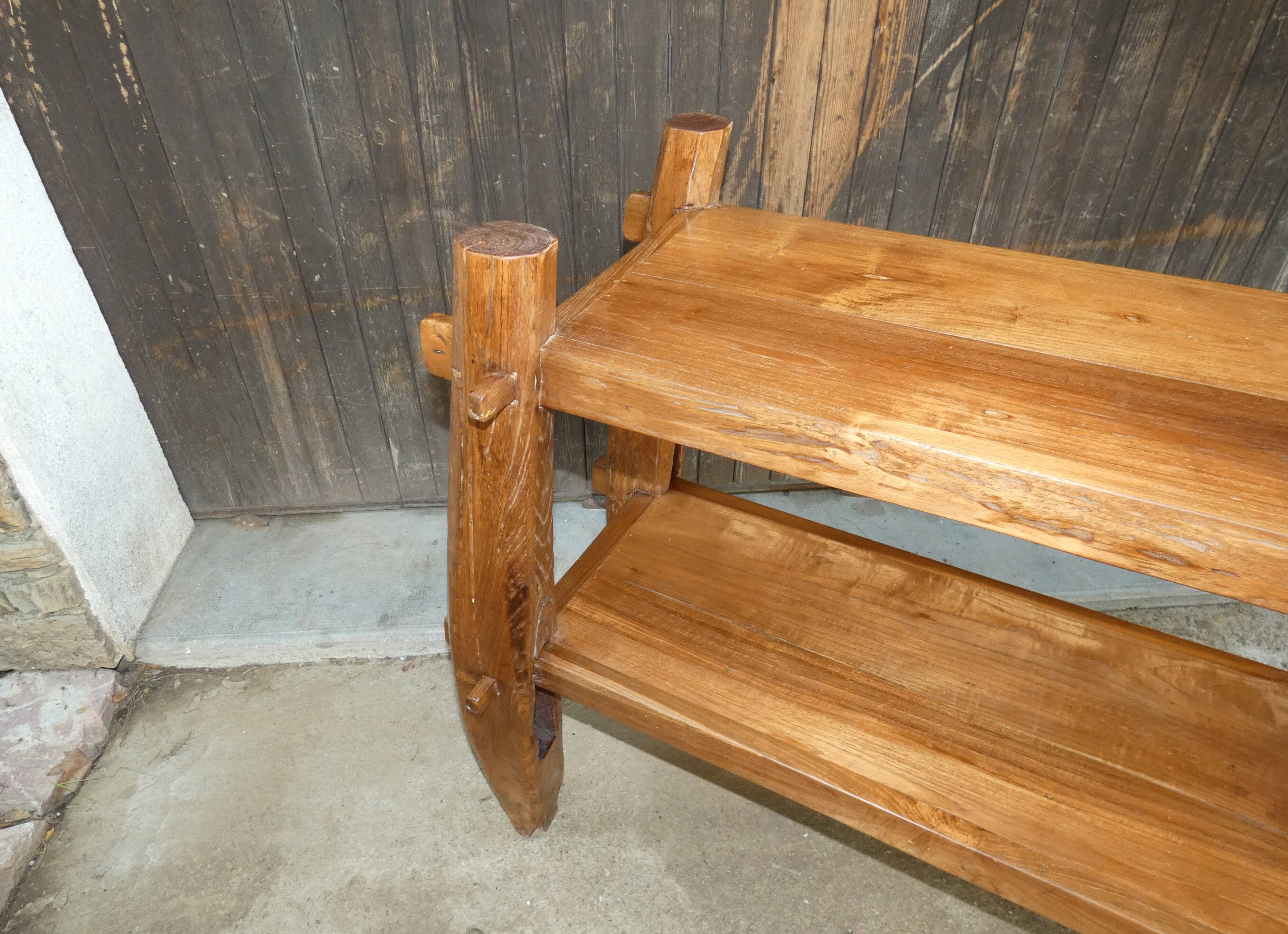 Brutalist Console in Elm 1970