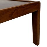 Vintage coffee table rosewood 70's design minimalist