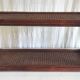 Rattan and cane wall shelf - 70s/80s