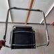 Fauteuil Cantilever en métal chromé Mart Stam, Italie années 60-70