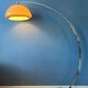 Vintage Space Age Goffredo Reggiani Arc Floor Lamp
