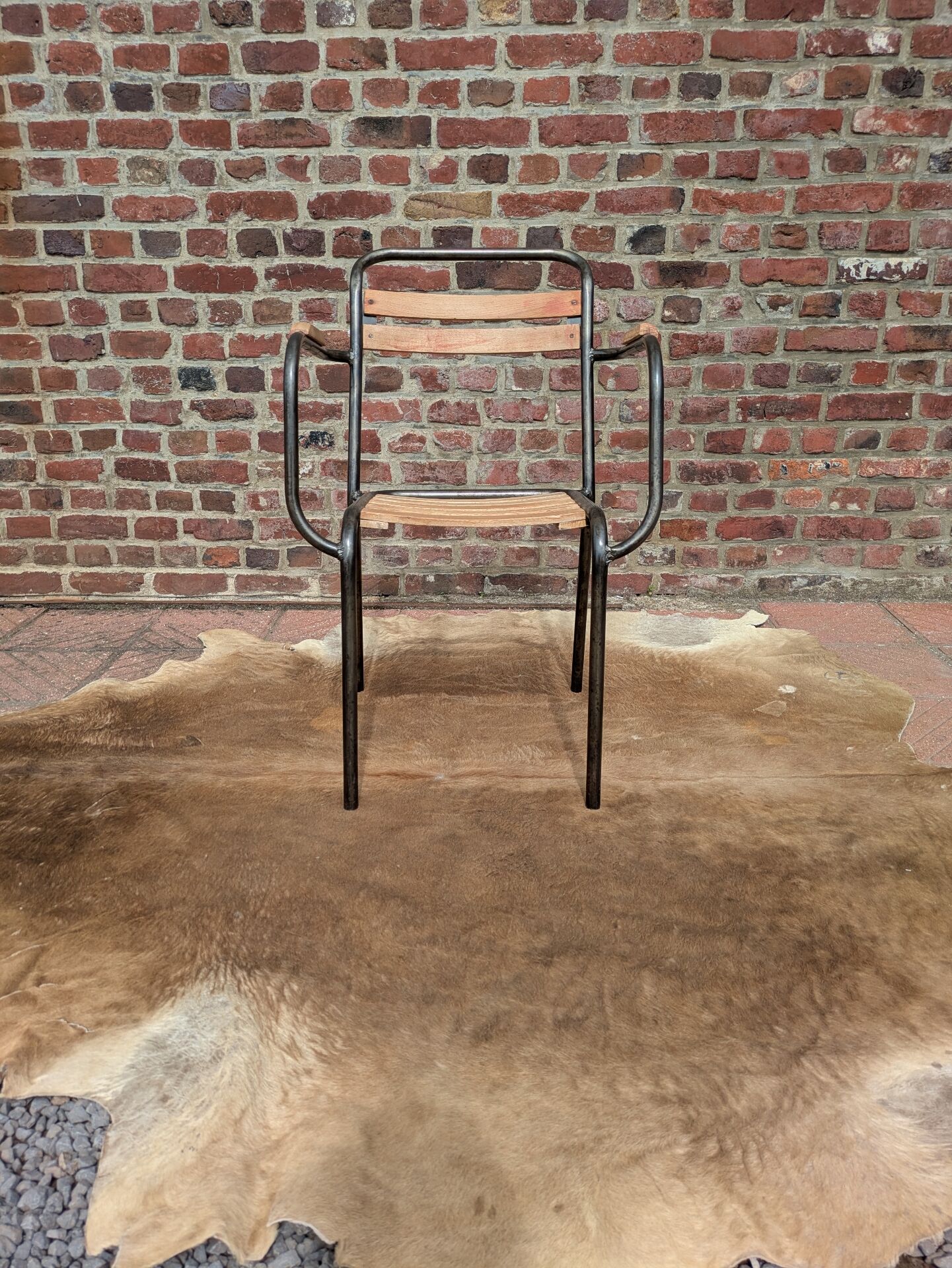 Industrial armchair