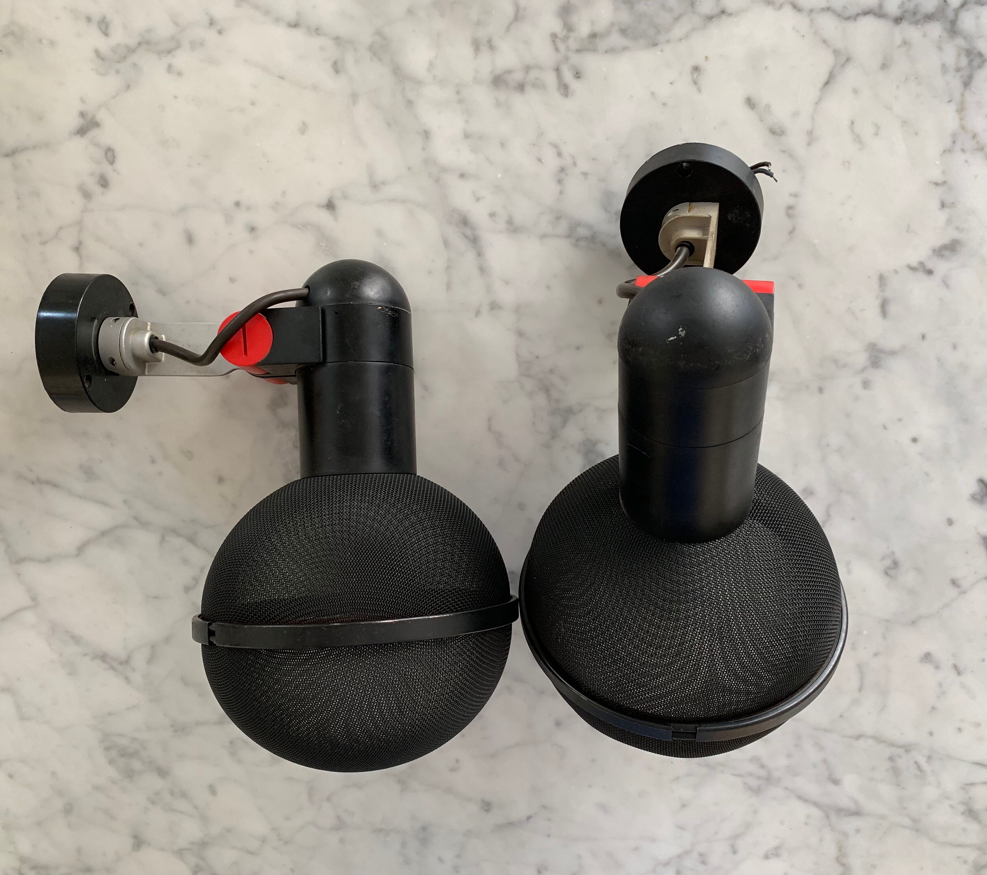 Pair of Roger Tallon wall light