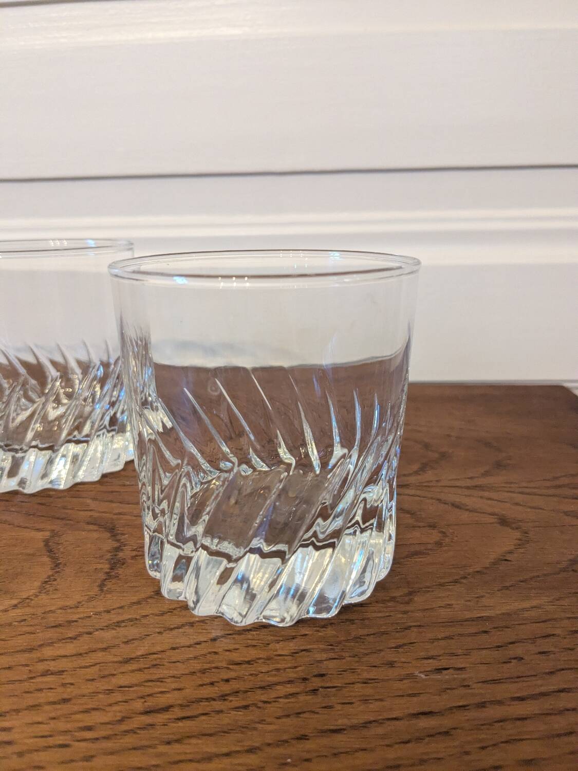 3 whisky glasses