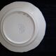 Old flat plate faience hb quimper hand-painted floral decoration