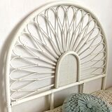 Rattan headboard 1 person