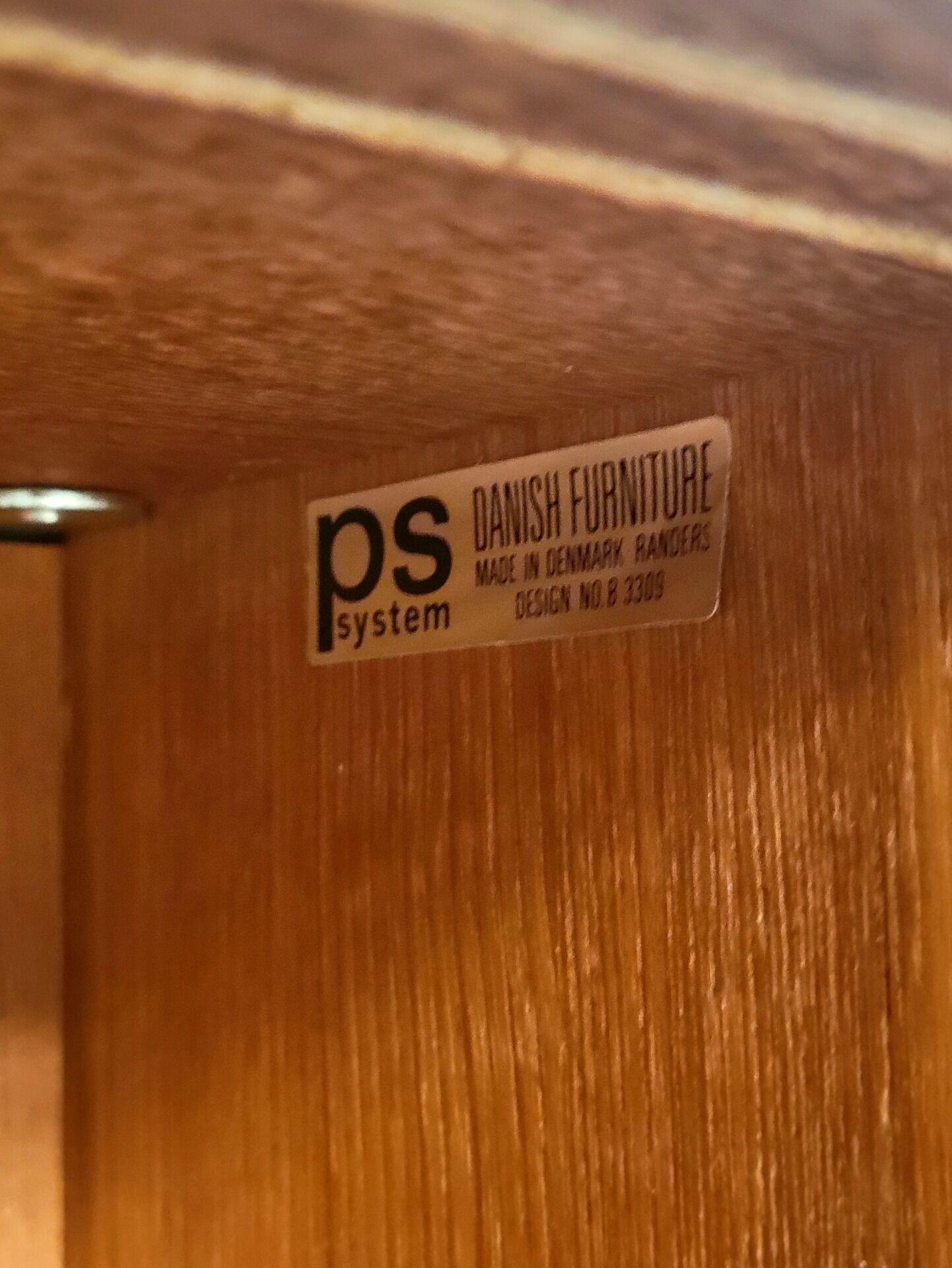 PS System wall unit by Preben Sørensen for Randers Møbelfabrik