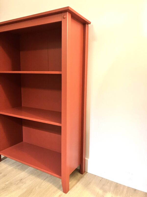 Bibliothèque, bibus en pin