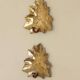 Pair Of Swedish Metal Sconces