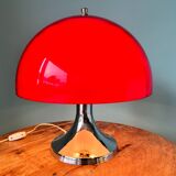 Red mushroom lamp from the 1970s