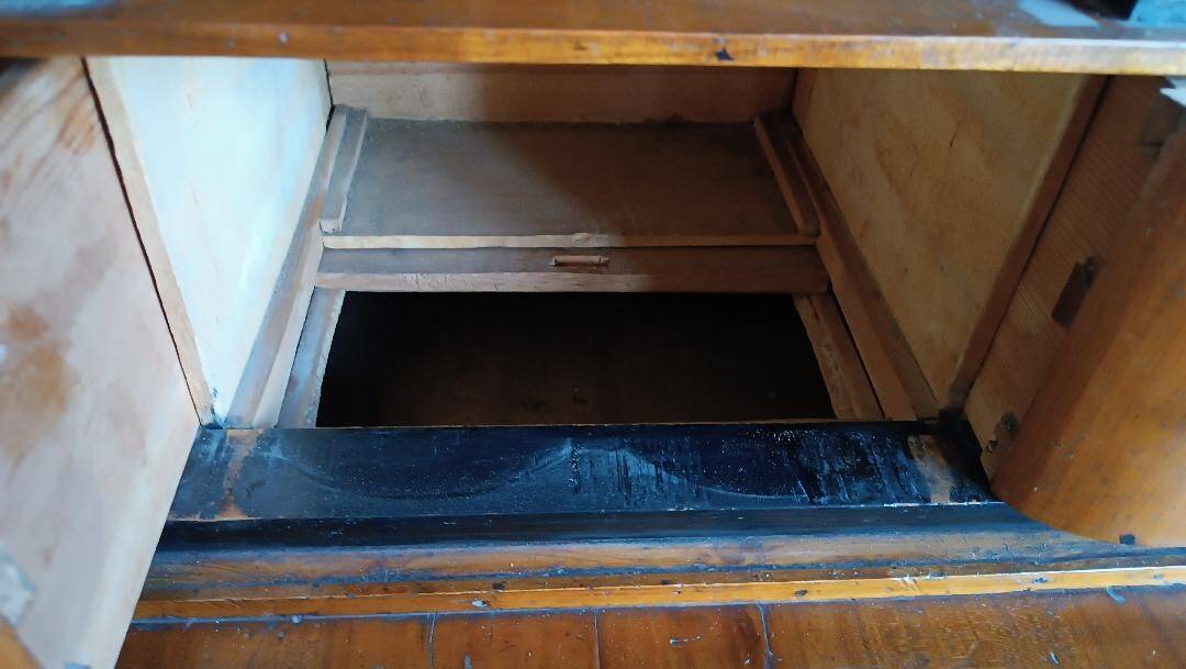 Original early 19th century Empire secretary - Lucca, Tuscany