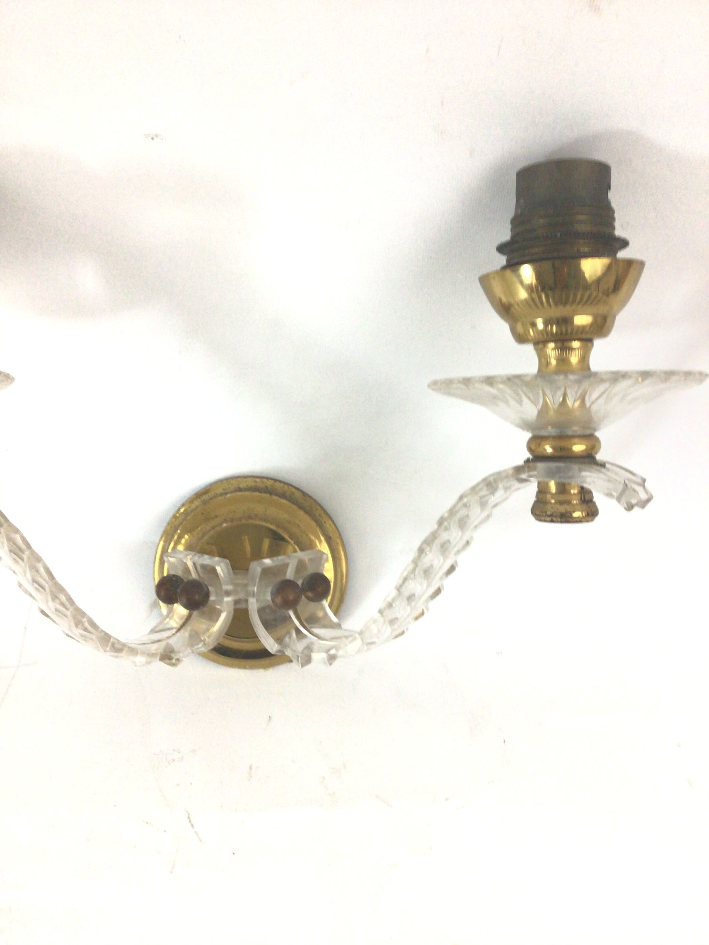 Plastic vintage sconces