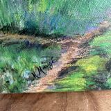 Huile sur toile