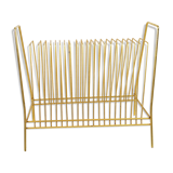 Gold brass vinyl holder