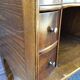 Table d'appoint vintage style regence noyer 1950