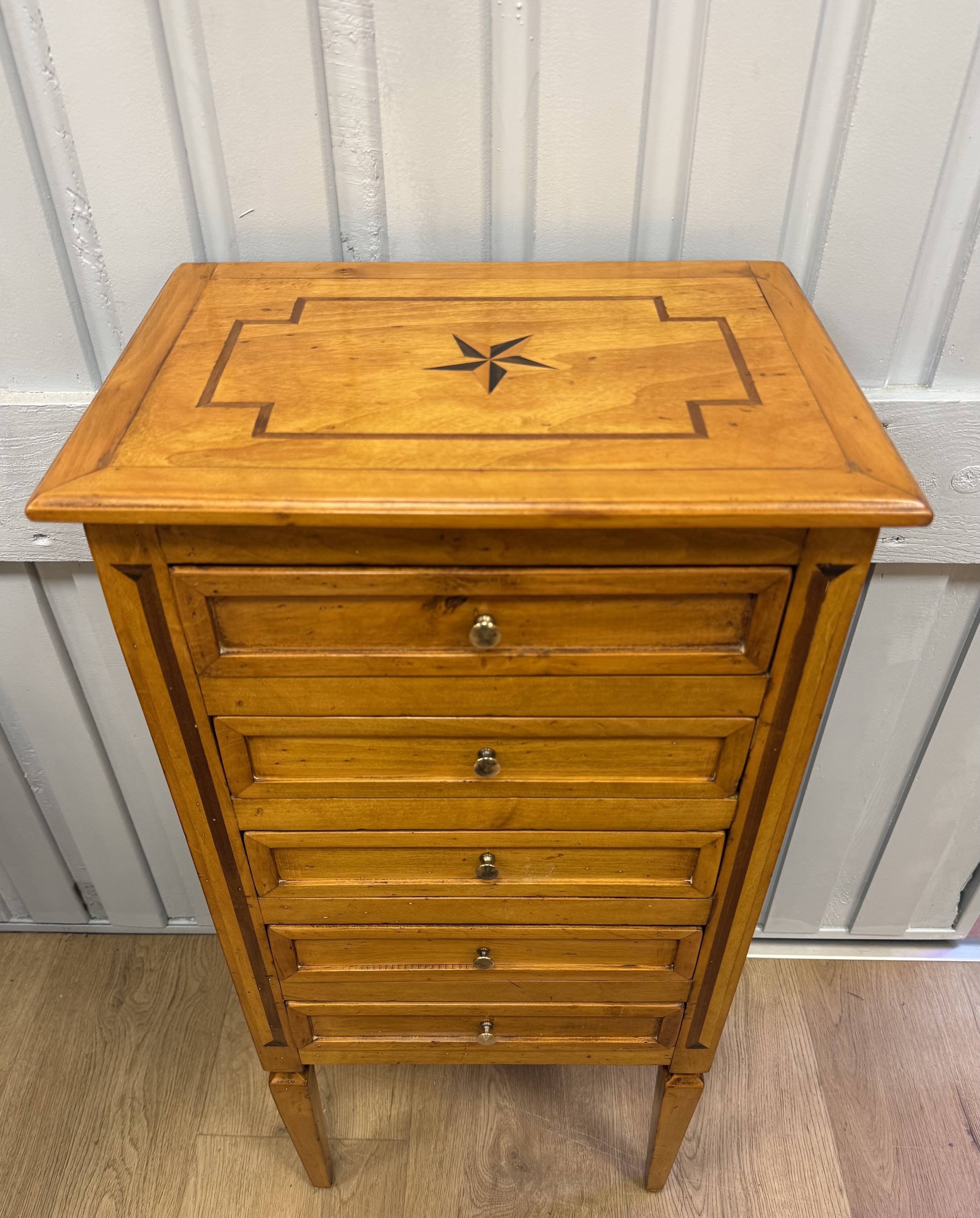 Louis XVI style chest of drawers