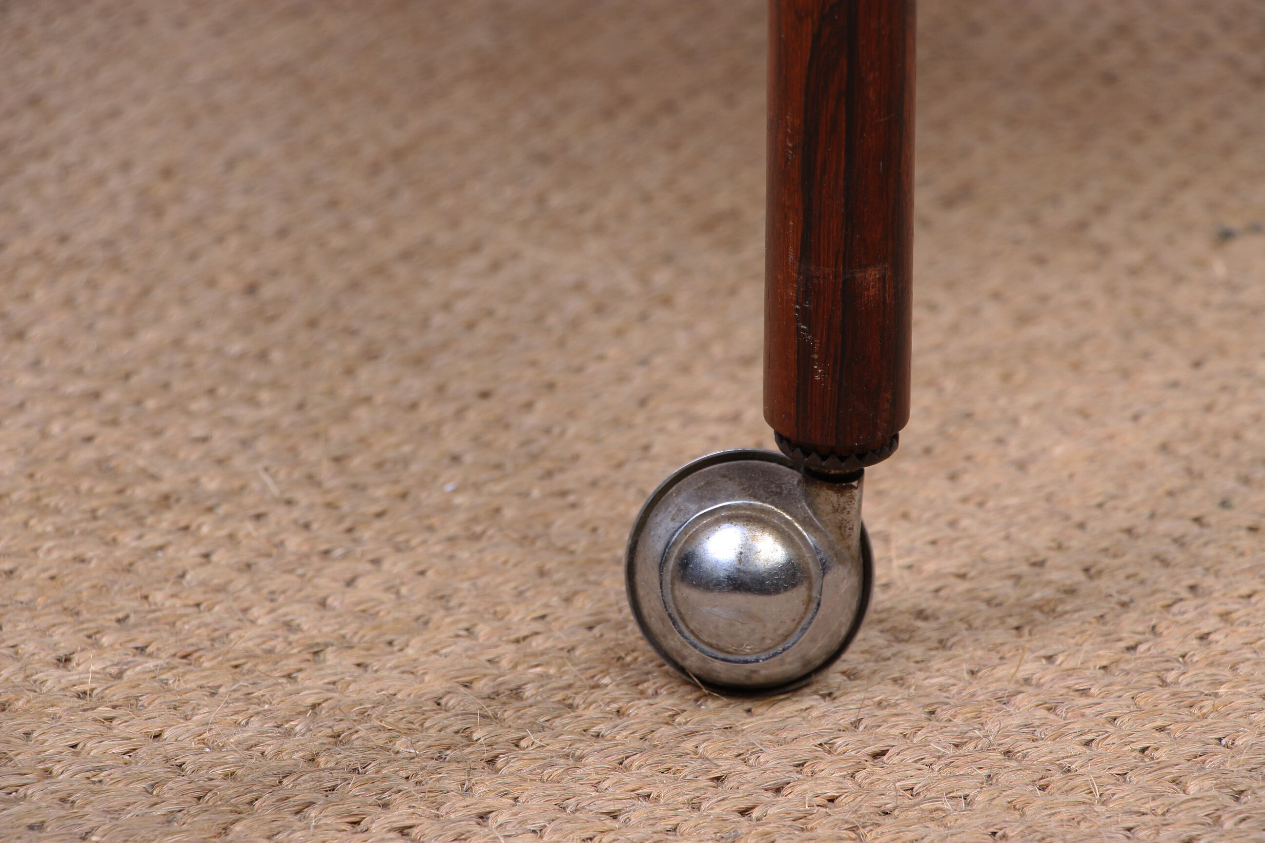 Brazilian service, 2 reversible trays Rosewood and Formica, Cantù Móveis for Interiores.