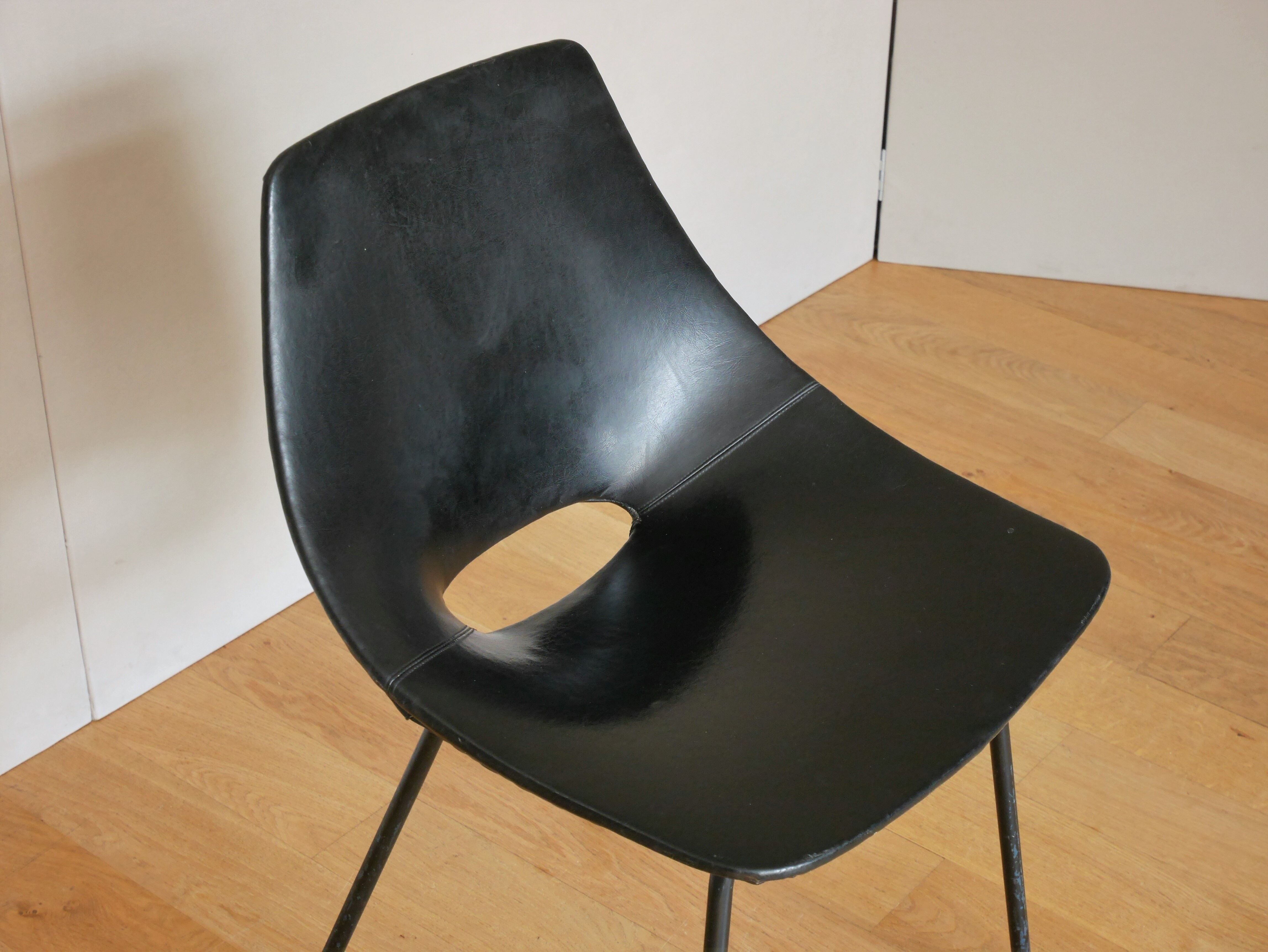 Pierre Guariche edition Steiner chair 1954