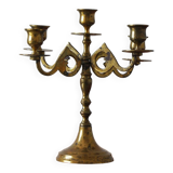 Vintage Swedish Brass Candleholder from Scandia Massing, 1950s
