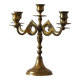 Vintage Swedish Brass Candleholder from Scandia Massing, 1950s