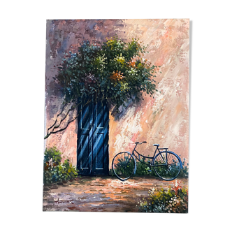Painting south of France signed