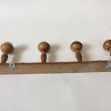 Vintage wall coatrack