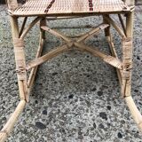 Rattan rocking chair