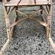 Rocking-chair en rotin