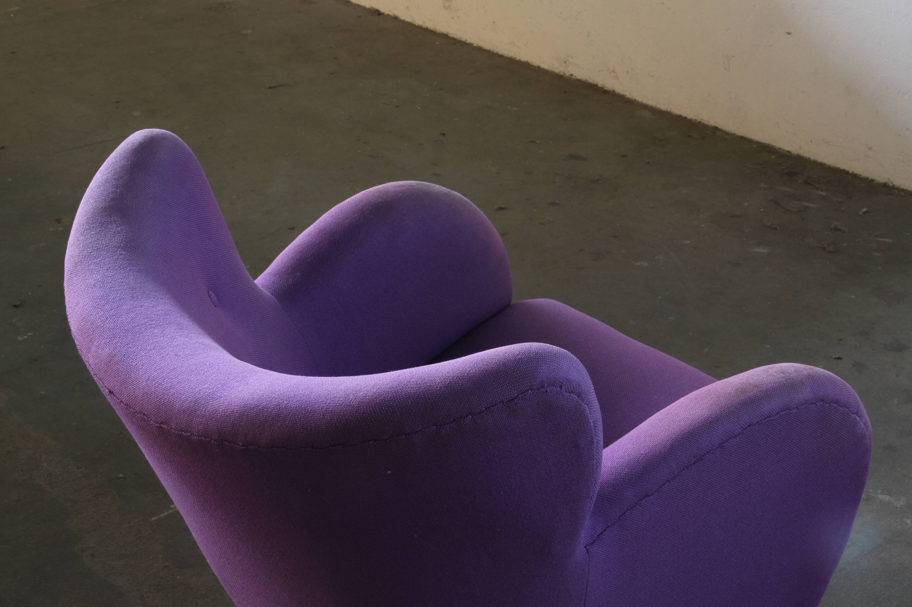 Vintage Danish 1930s club lounge chair, style of Fritz Hansen & Flemming Lassen