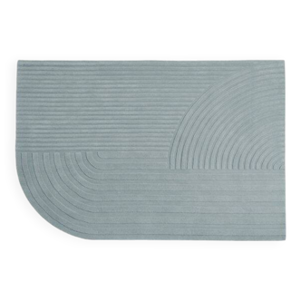 Tapis Relevo vert sauge par Muuto