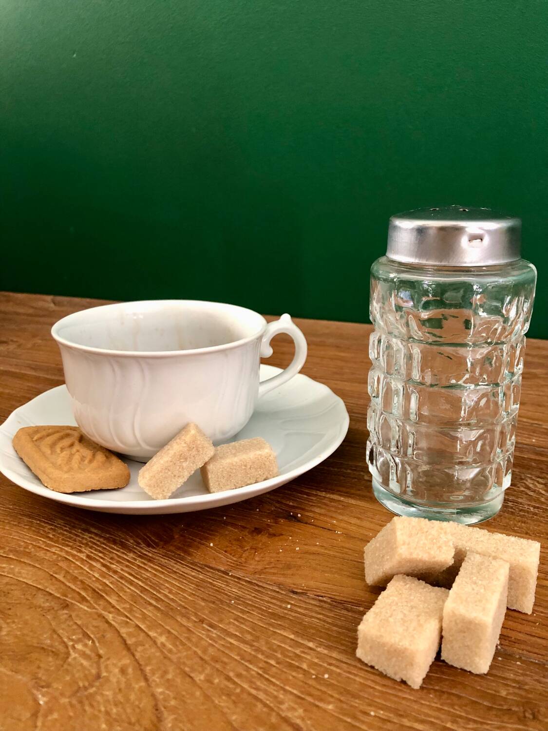 Vintage round sugar bowl