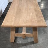 Faded oak table