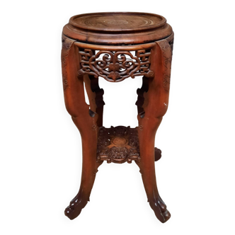 Small far eastern pedestal table