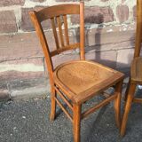 Paire de chaises bistrot vintage