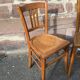 Pair of vintage bistro chairs