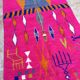 Authentique tapis berbère marocain Azilal neuf coloré 256x150cm